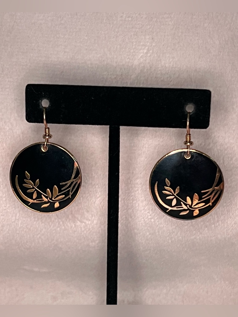 Vintage Laurel Burch “Wind Flower” Earrings